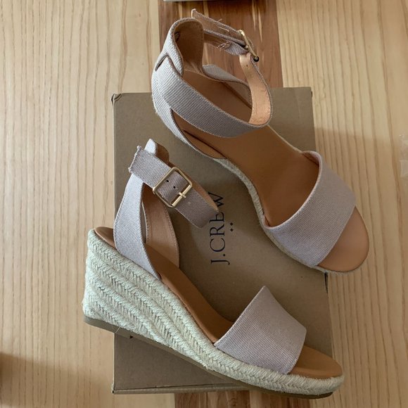 J. Crew Factory Shoes - NWT J Crew Wedge Espadrilles - Size 9